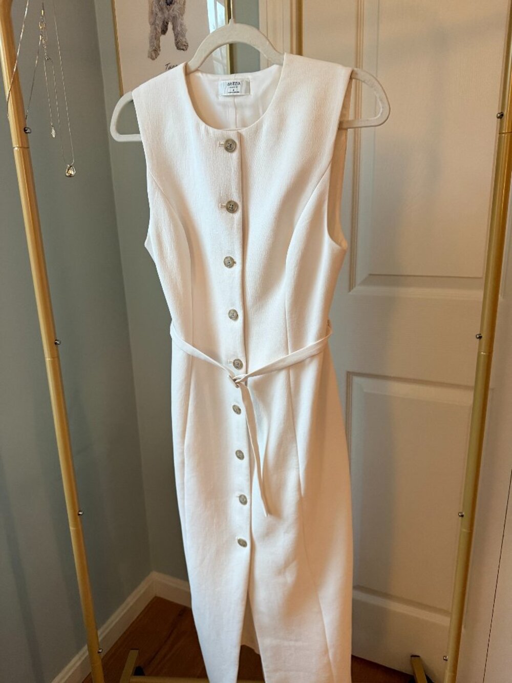 Aritzia Crepete Midi Dress Size 4